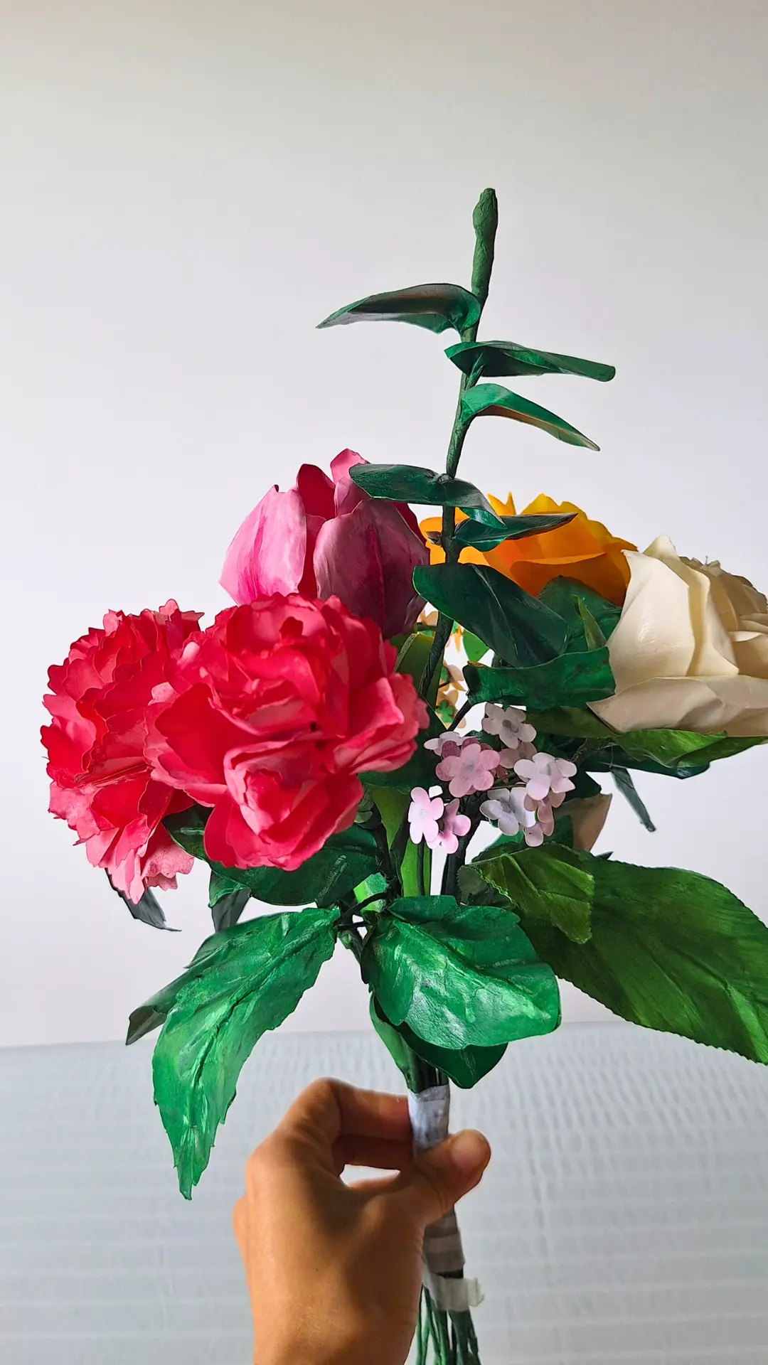 Elegance in Bloom: Handmade Paper Bouquets