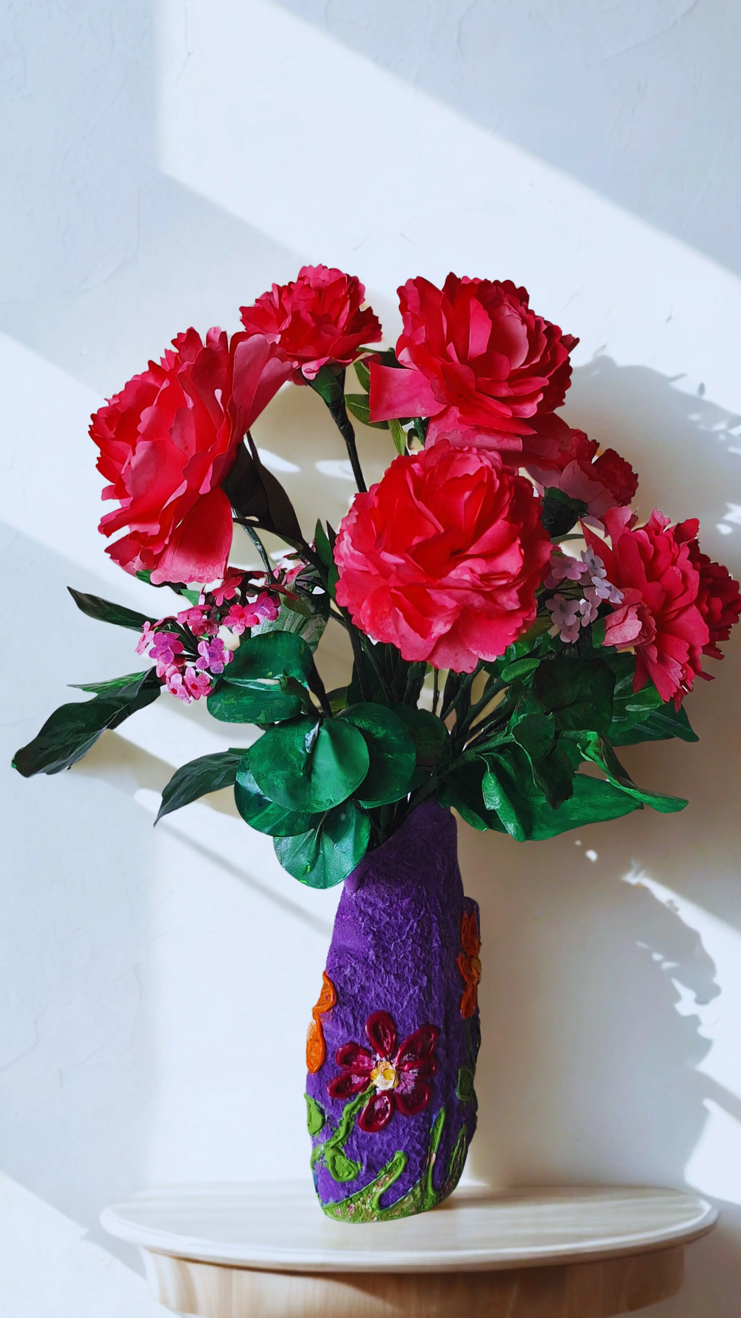 Handmade paper flowers