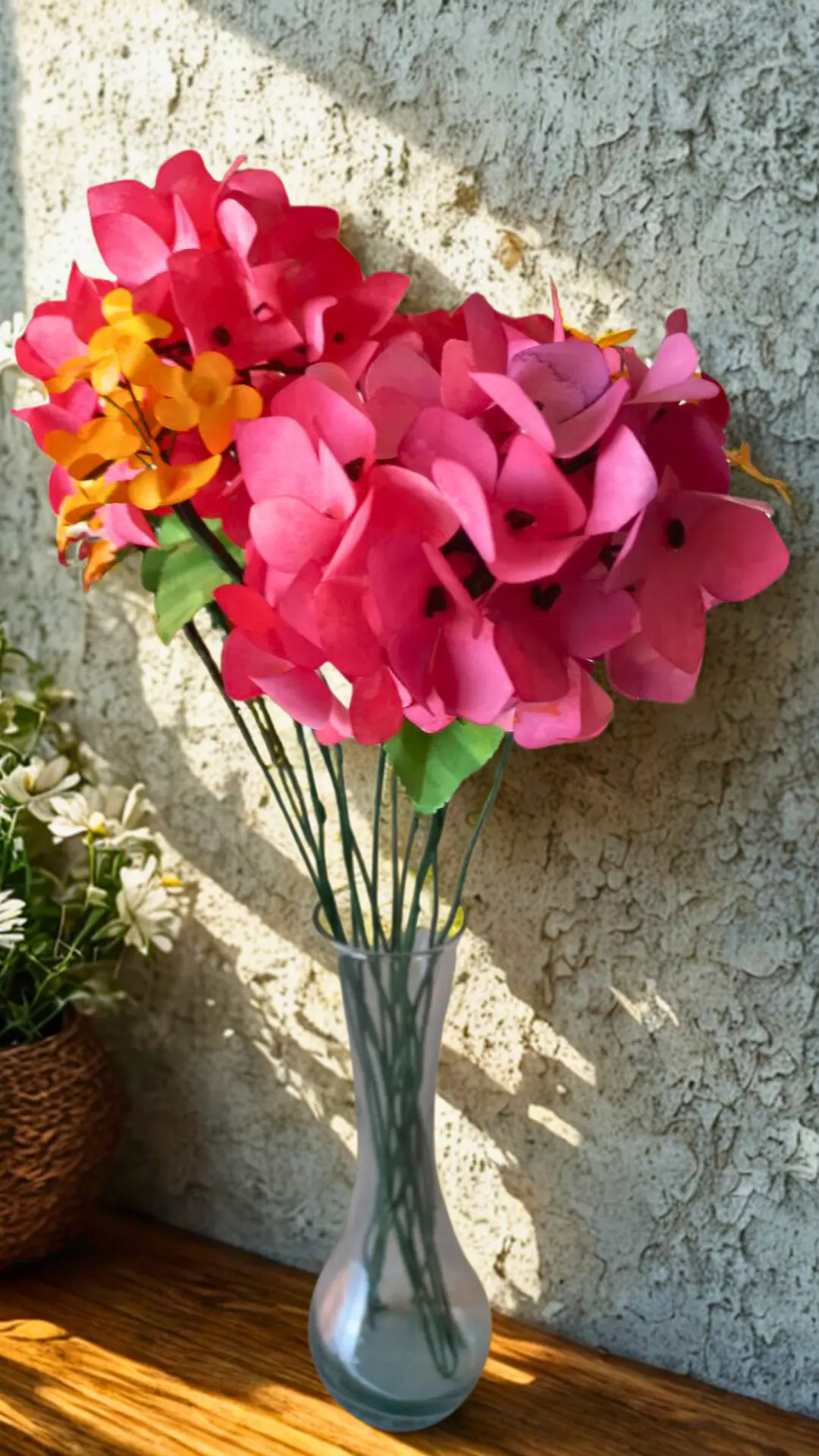 hydrangeas handmade paper flowers