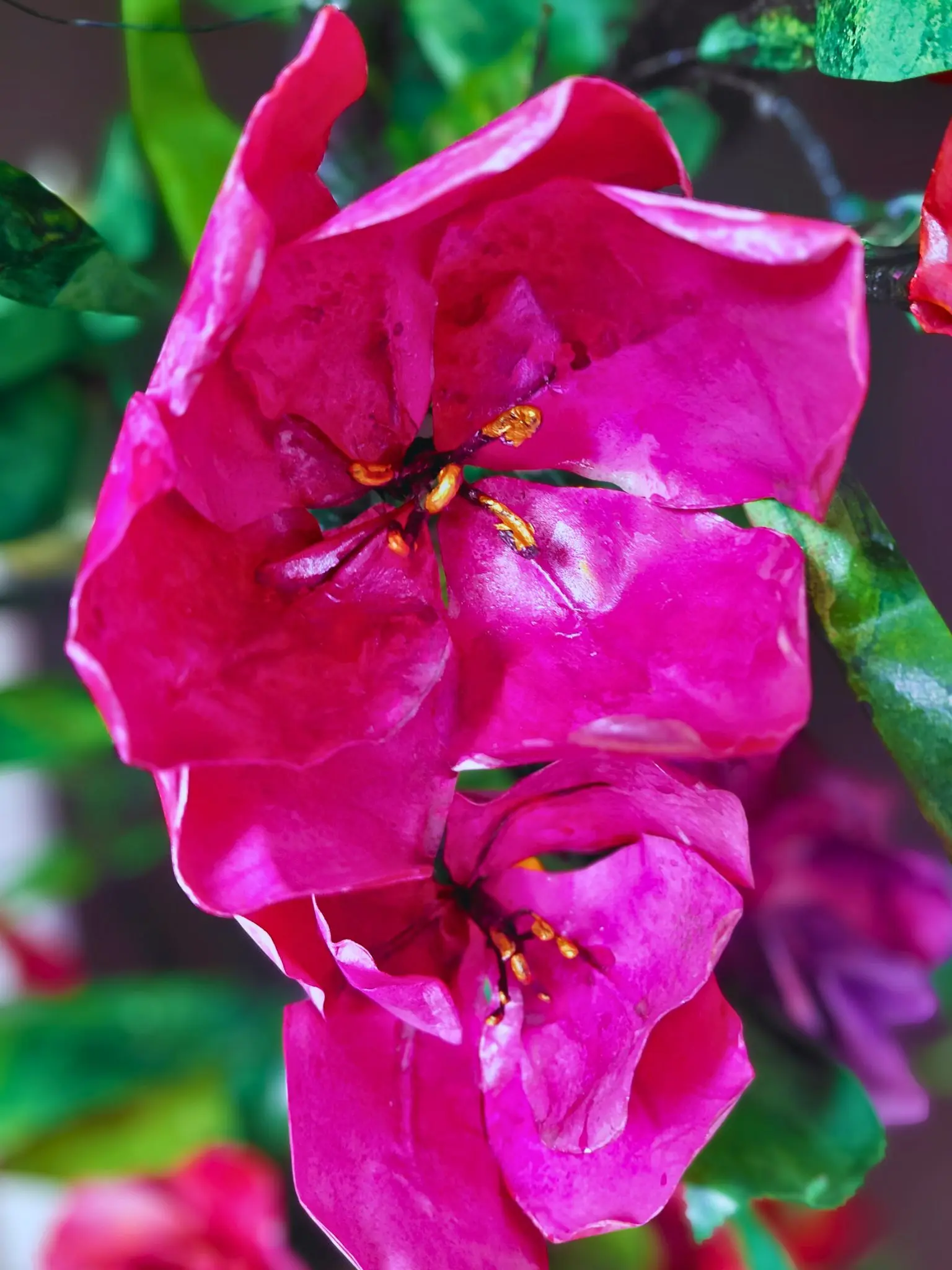 tulips handmade paper flowers